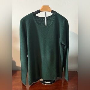 Women’s Lightweight Cashmere Crewneck Pullover Sweater XL